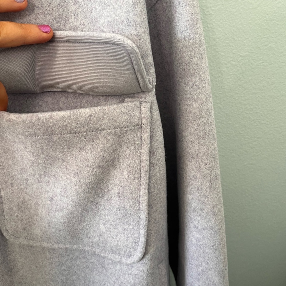 Calia Patch Pocket Shacket In Light Lavender Size… - image 6